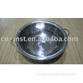 stainless steel rice colander with ear handle